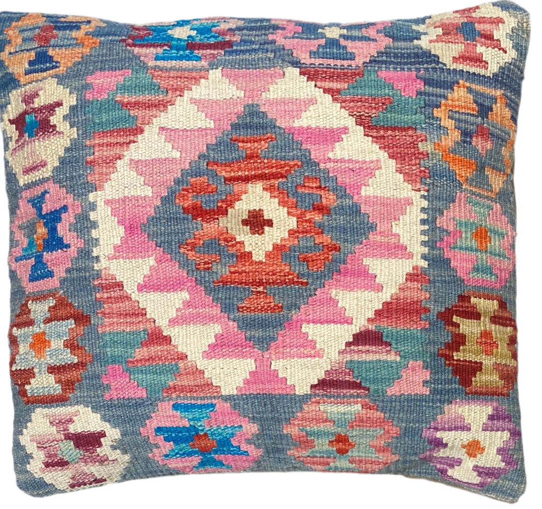 Kelim Kissen 50x50 Kilim 33