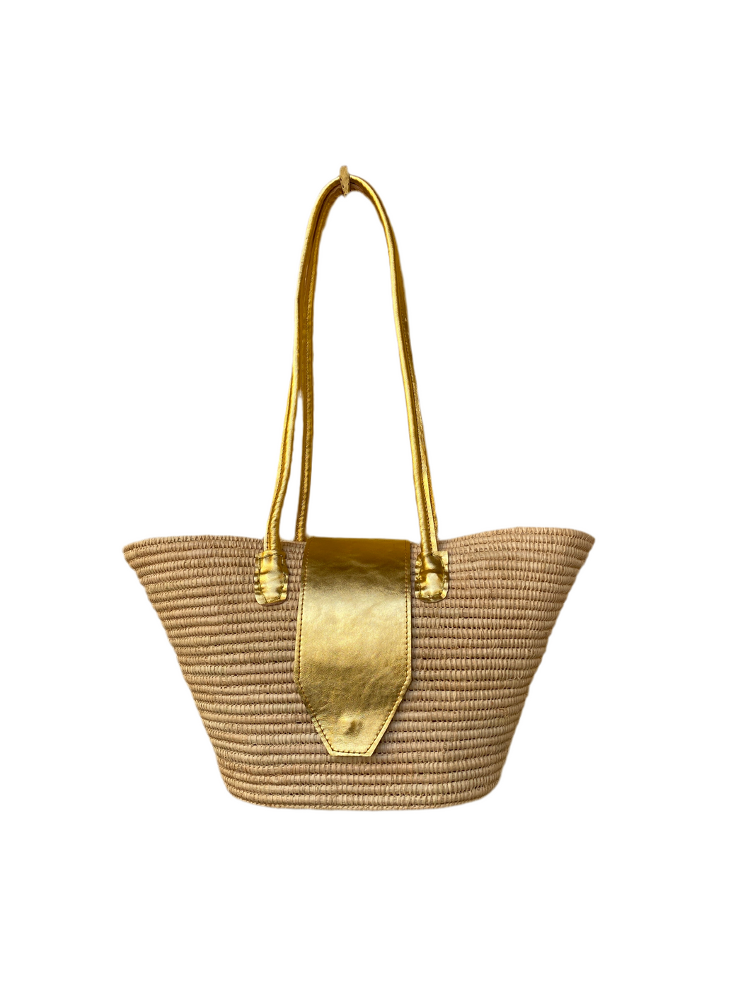 Dhahabi Raffia Tasche